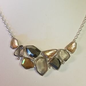 Silpada Multi-Stone Sterling Silver Necklace